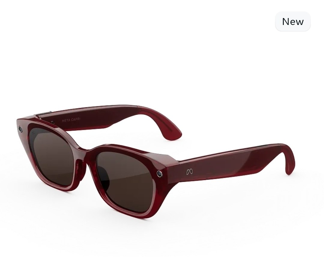 Capri - Frame color (Crimson), Lens color (Chocolate)