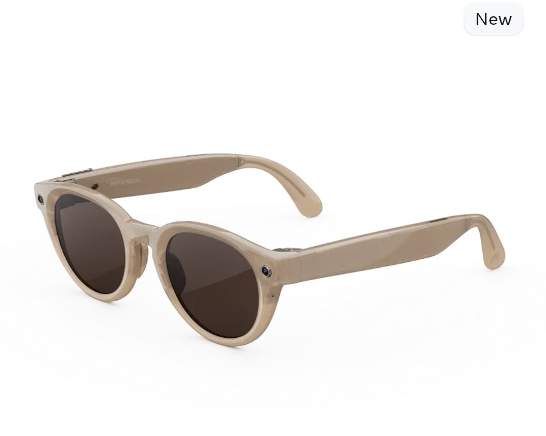 Nova - Frame color (Sandstone), Lens color (Chocolate)