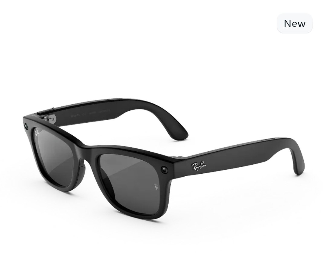 Wayfarer (Gen 3) - Frame color (Matte Black), Lens color (Grey)