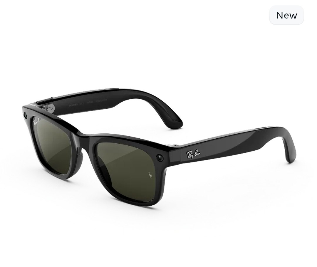 Wayfarer (Gen 3) - Frame color (Shiny Black), Lens color (Green)