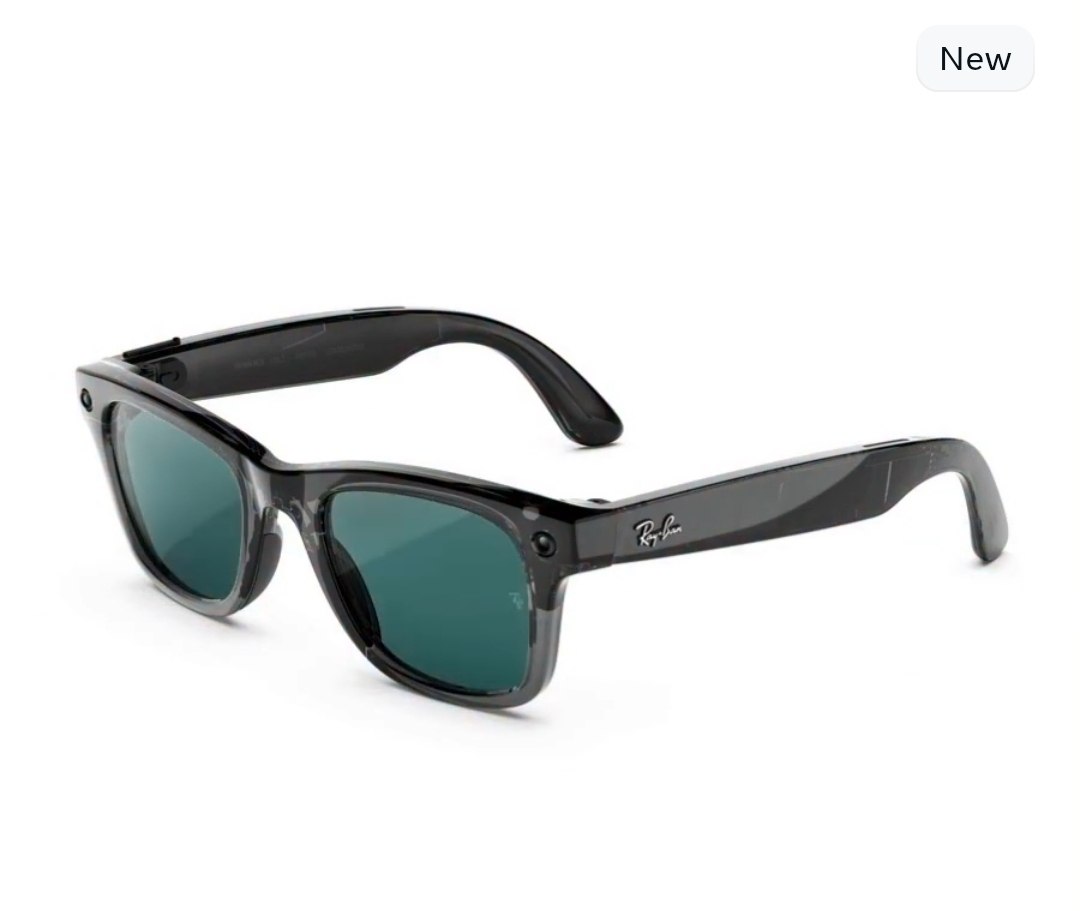 Wayfarer (Gen 3) - Frame color (Transparent Black), Lens color (Transitions Aquamarine)