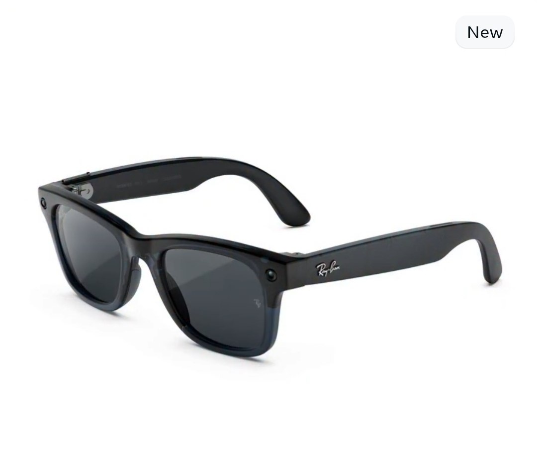 Wayfarer (Gen 3) - Frame color (Transparent Matte Ocean Blue), Lens color (Transitions Grey)