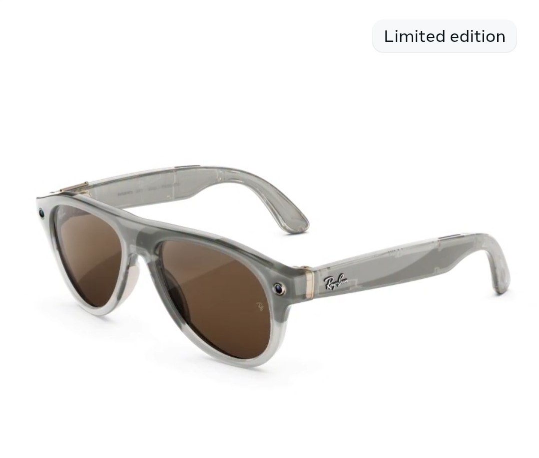 Aviator (Gen 3) - Frame color (Milky Warm Beige), Lens color (Transitions Brown)
