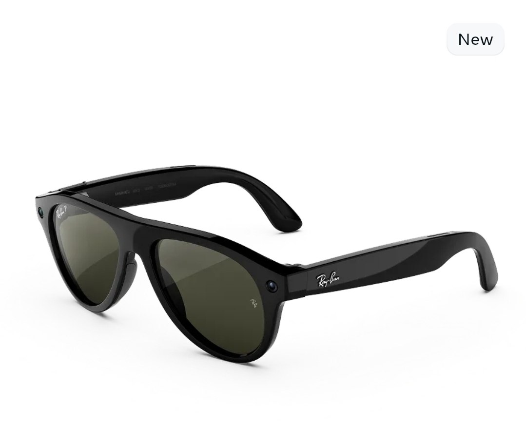 Aviator (Gen 3) - Frame color (Shiny Black), Lens color (Green)