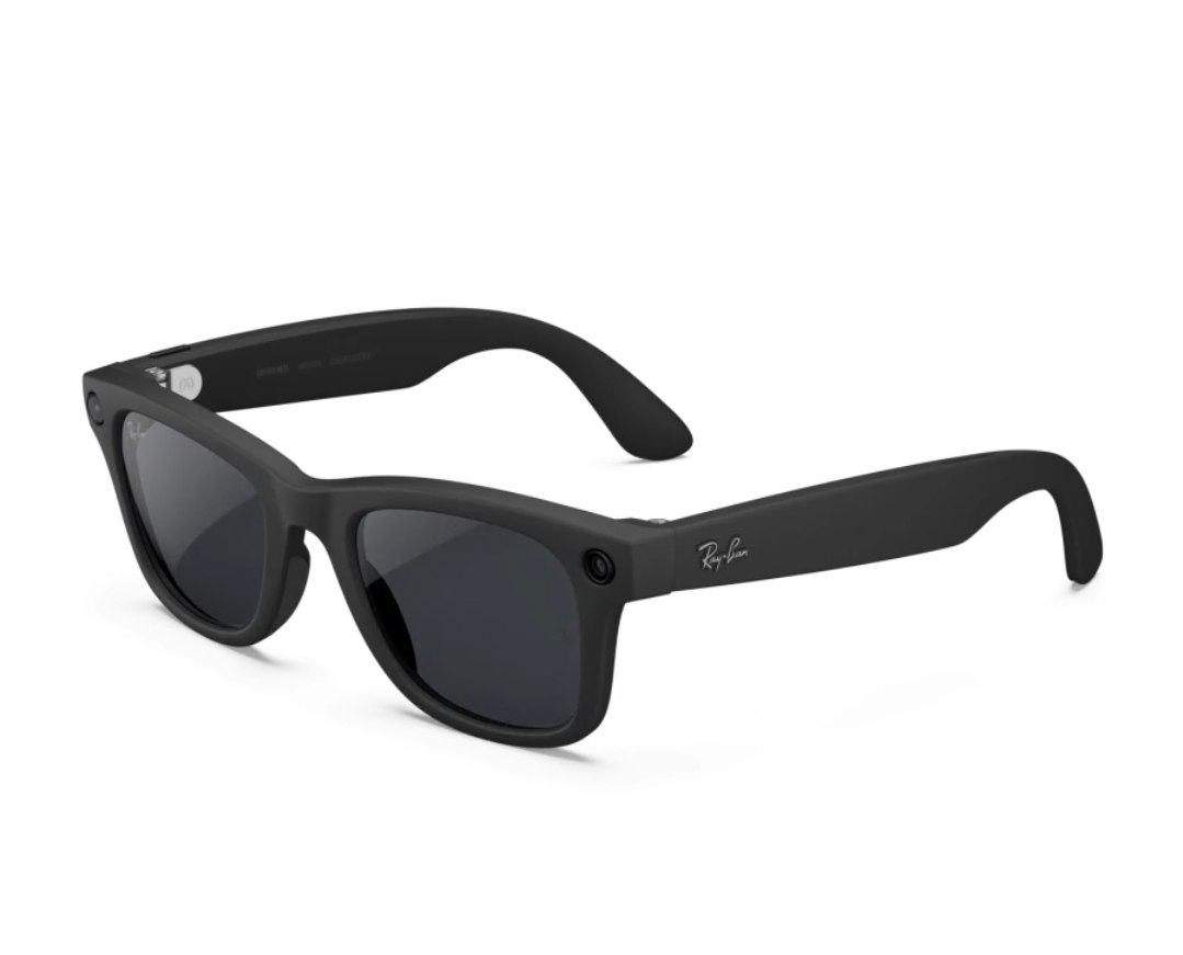 Wayfarer (Gen 2) - Frame color (Matte Black), Lens color (Clear to Grey Transitions)