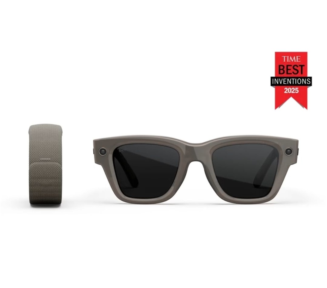 Meta Ray-Ban Display - Frame color (Sand), Lens color (Clear to Grey Transitions)