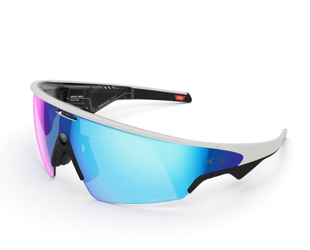 Vanguard - Frame color (White), Lens color (Prizm Sapphire)