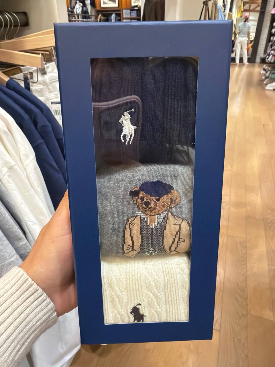 kit 3 meias  BEAR  unissex