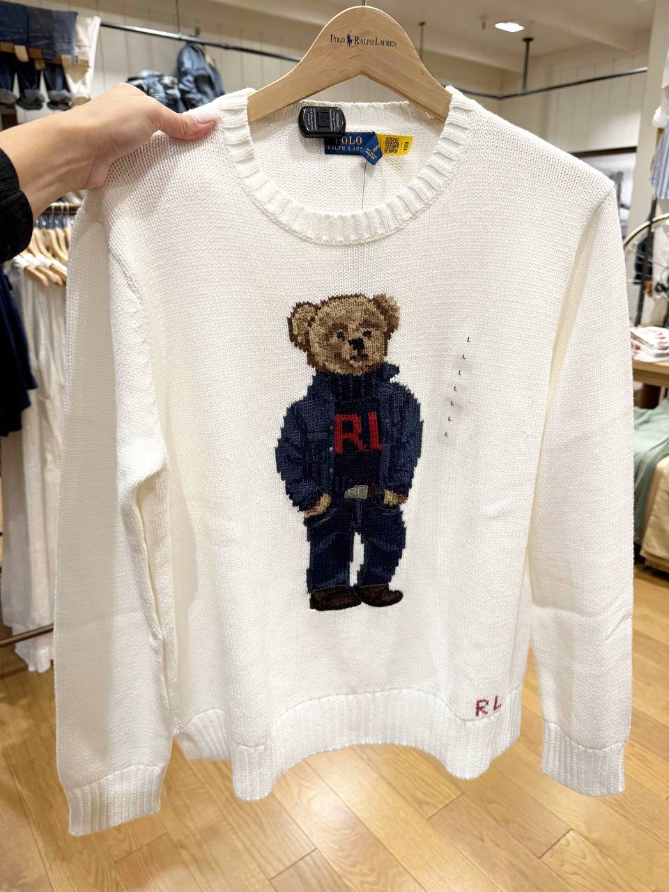 Bear suéter fechado