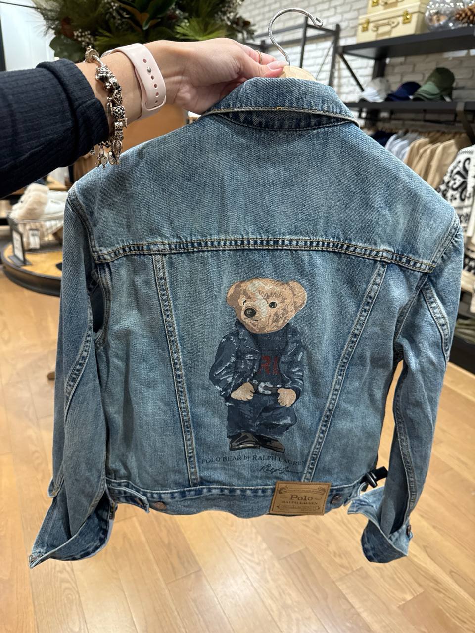 jaqueta jeans bear