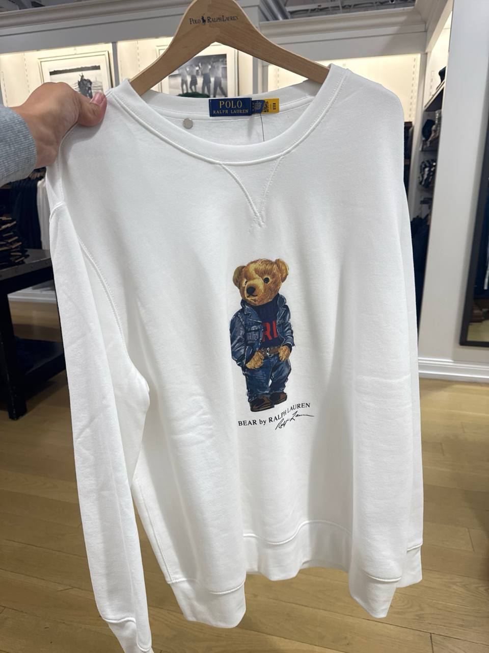 moletom bear com fleece