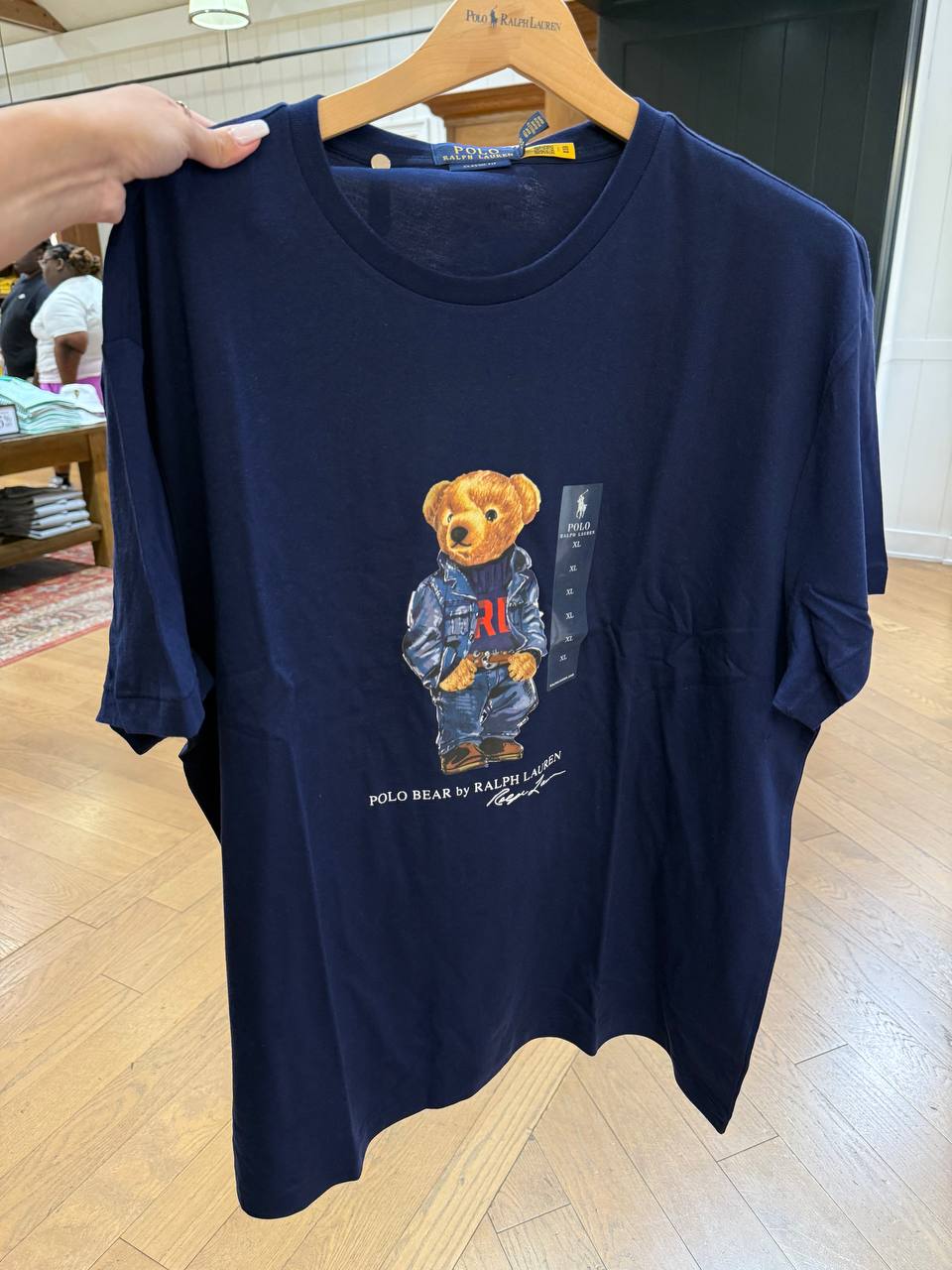 camiseta manga curta classic fit bear