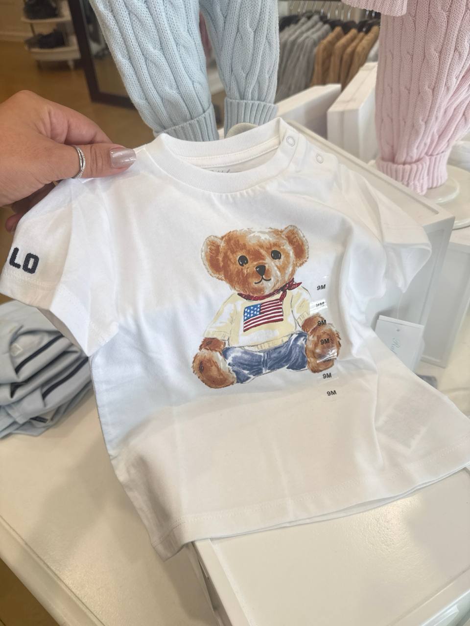 camiseta  manga curta  Bear