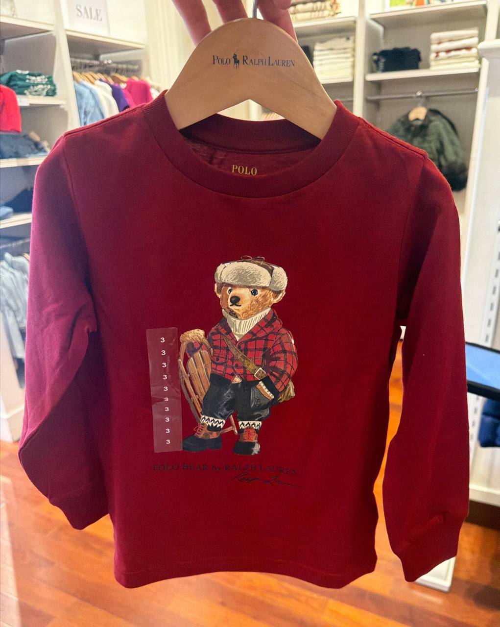 Camiseta Manga longa Bear