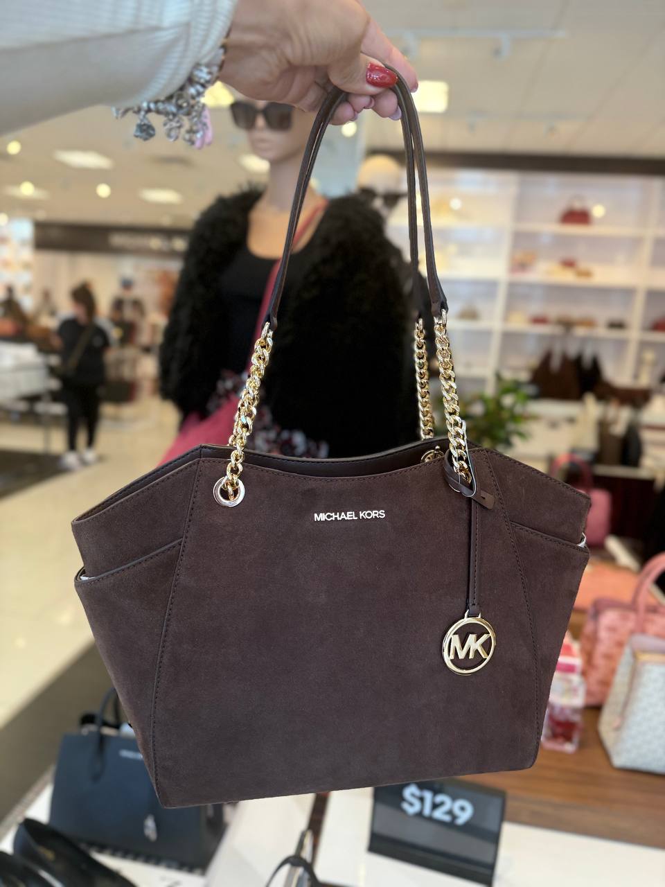JET SET CHAIN SHLDR TOTE Bolsa Grande