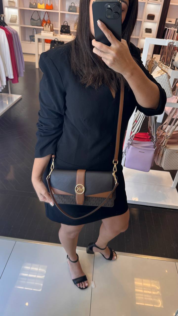 Bolsa com alça extra  CROSSBODY GREENWICH MD Flap