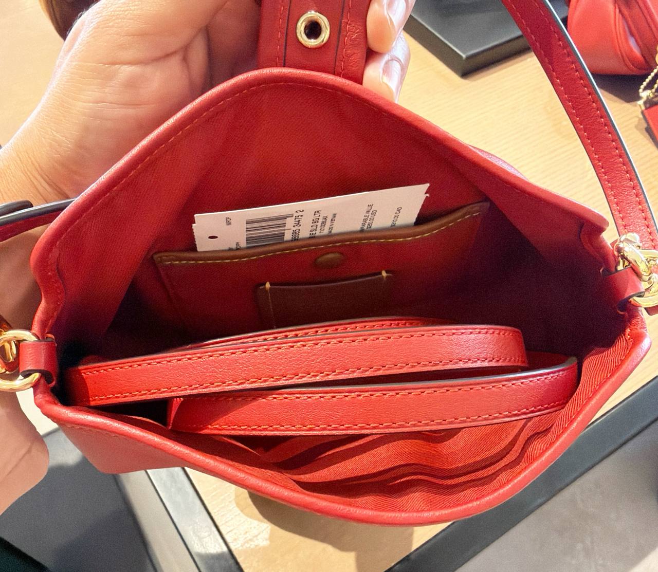 Bolsa com alça extra  crossbody