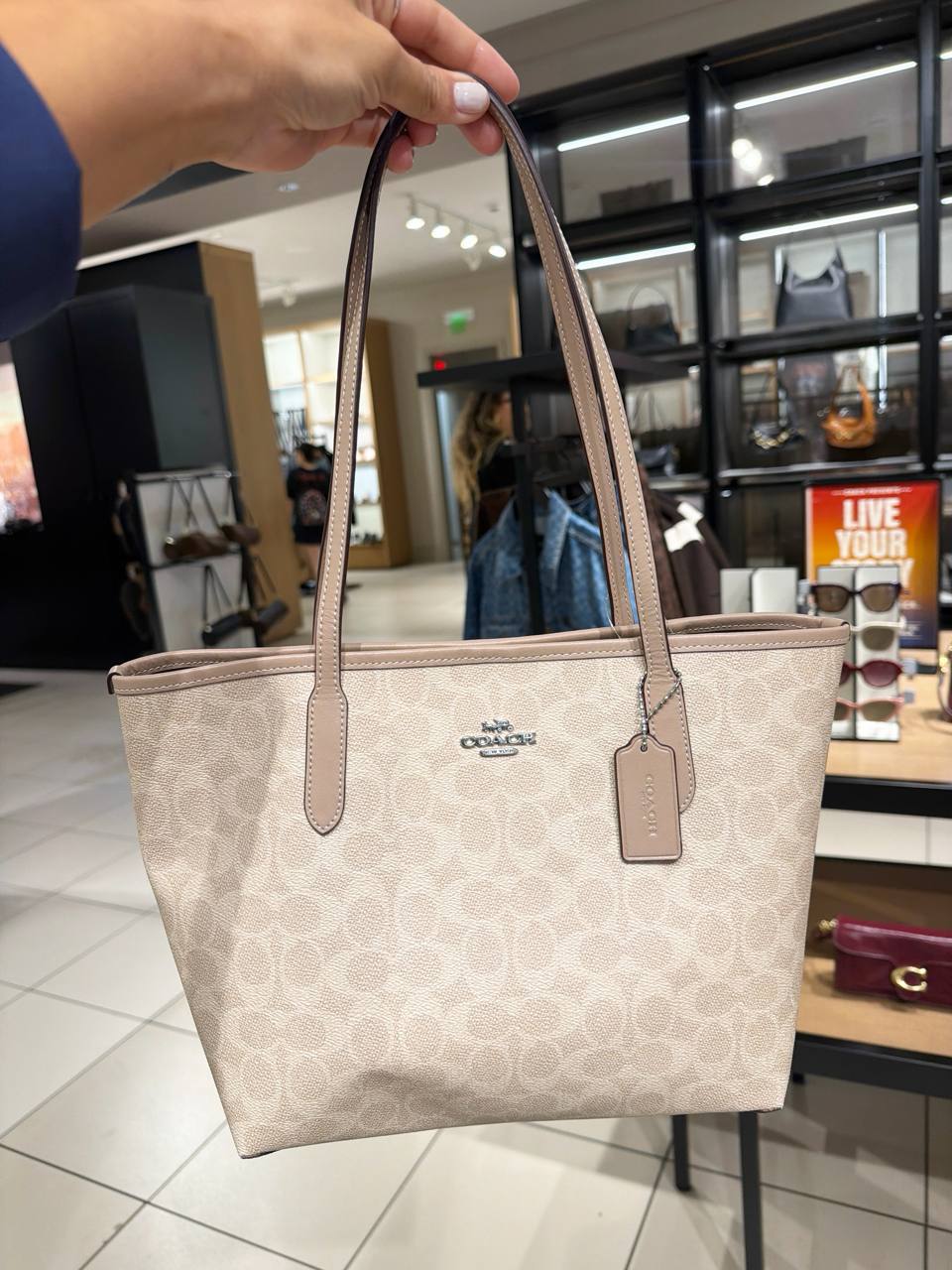 bolsa tote media