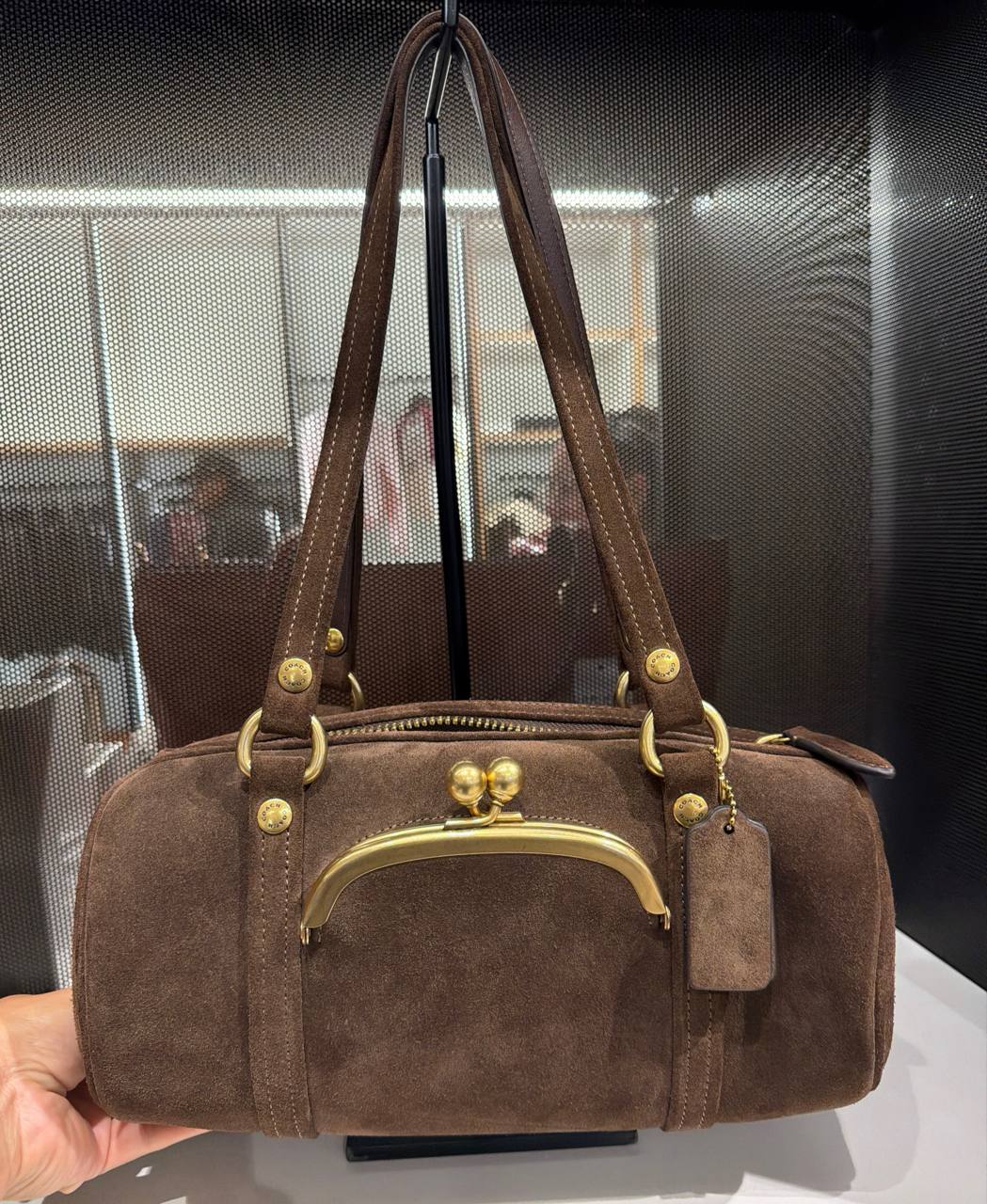 Bolsa Kisslock Barrel