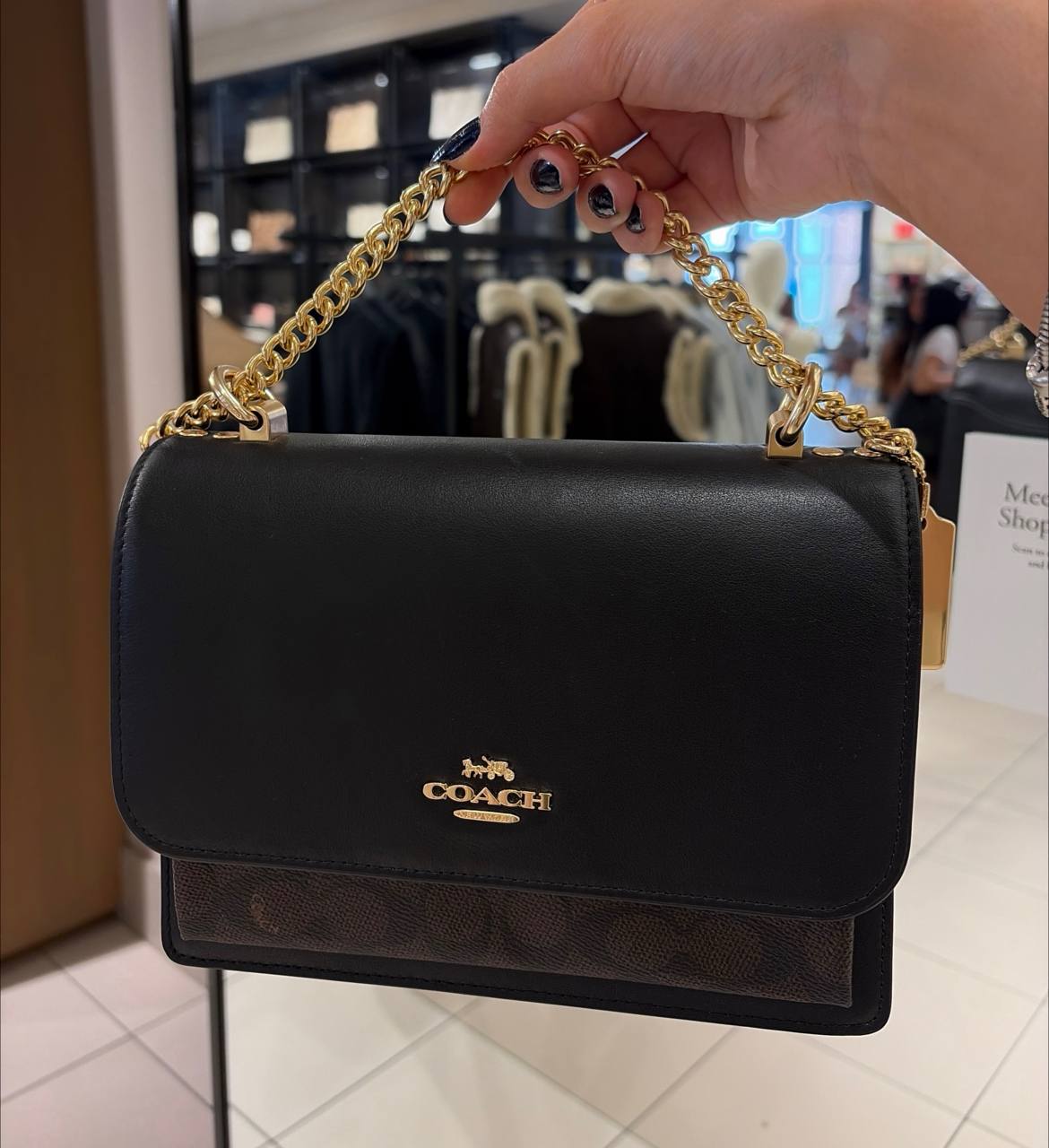 Bolsa média com alça crossbody