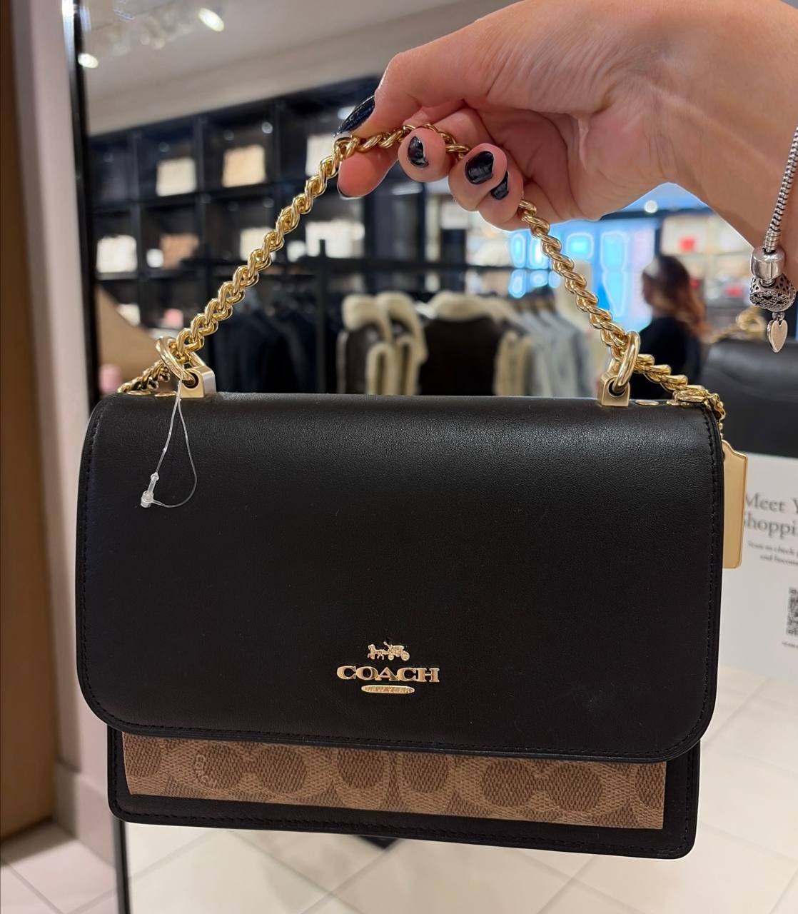 Bolsa média com alça crossbody