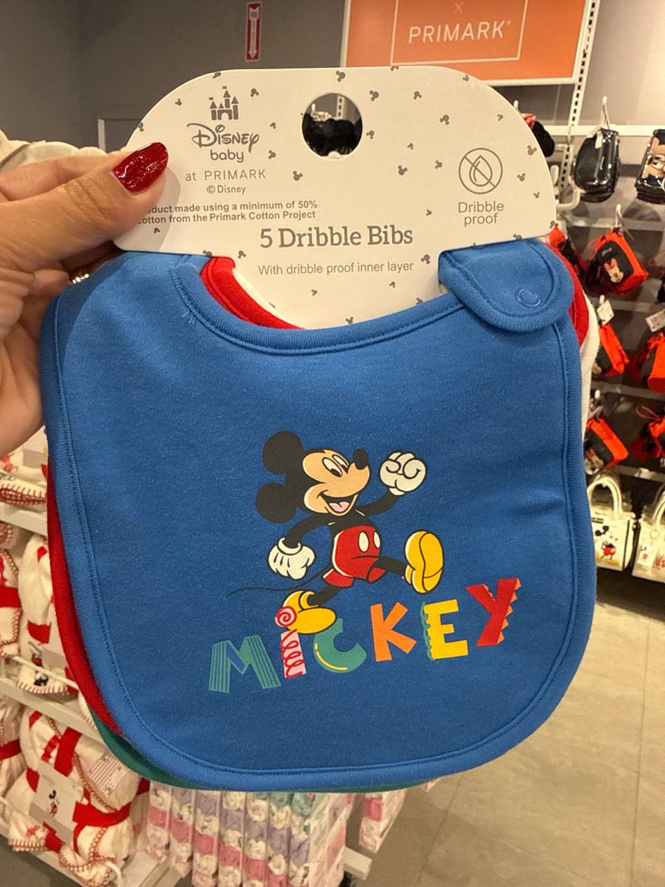kit com 5 babadores