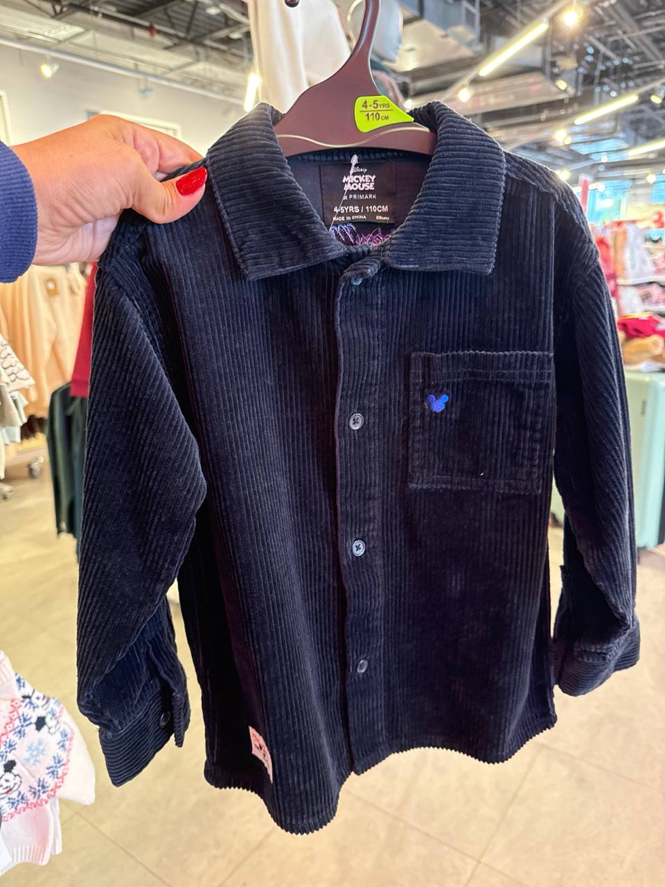 camisa veludo