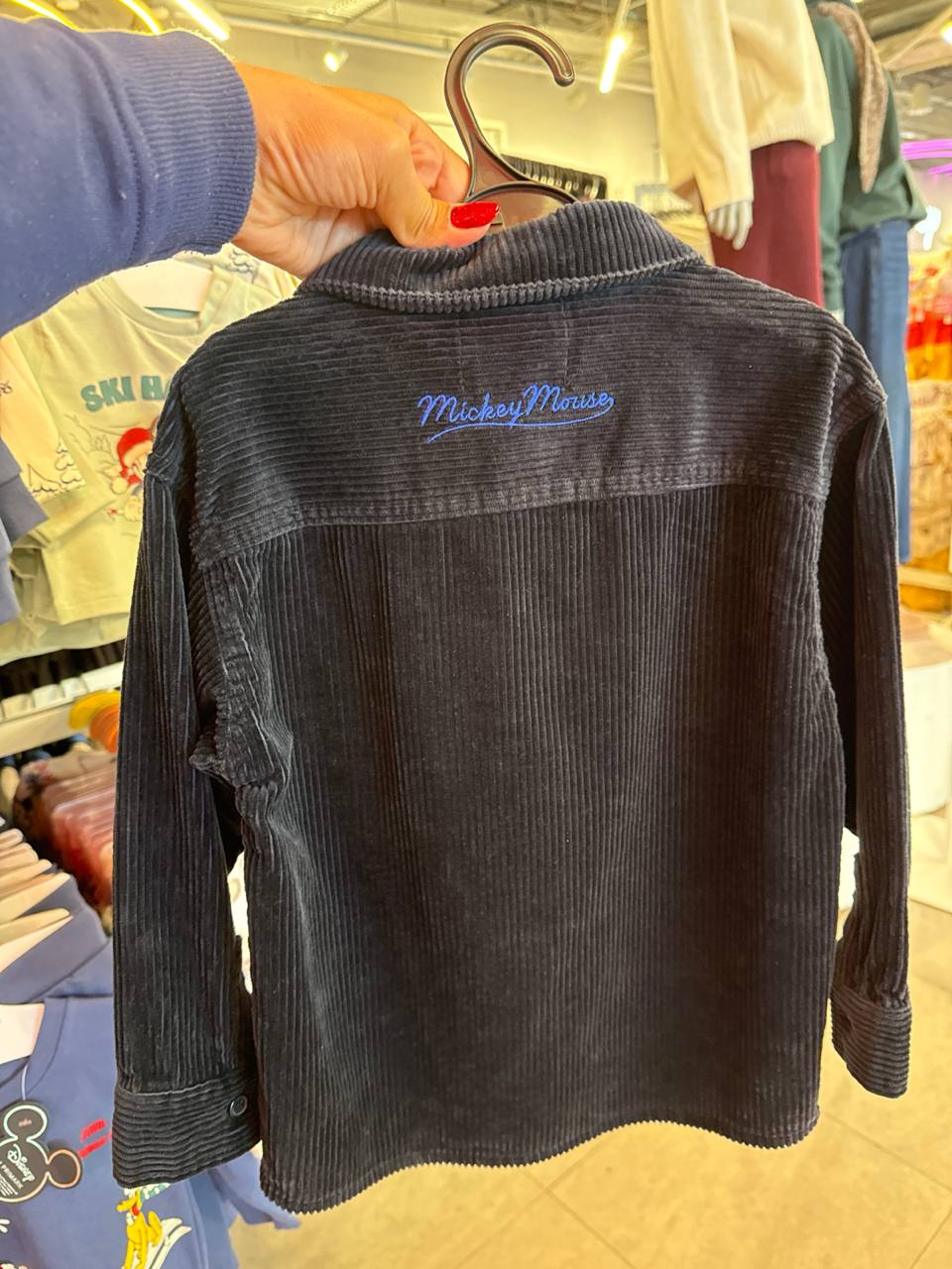 camisa veludo