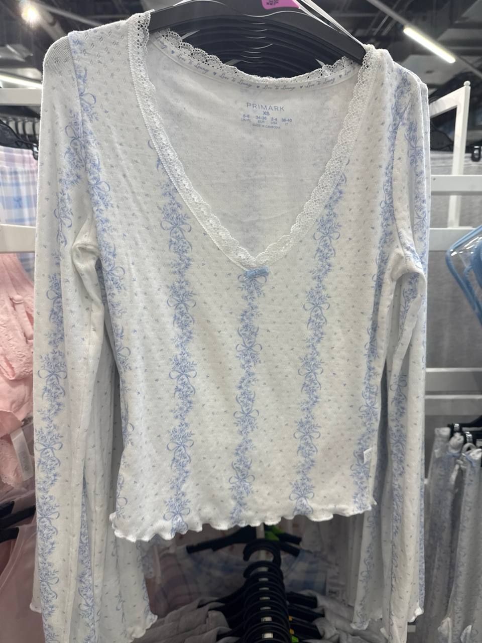 manga longa   pijama