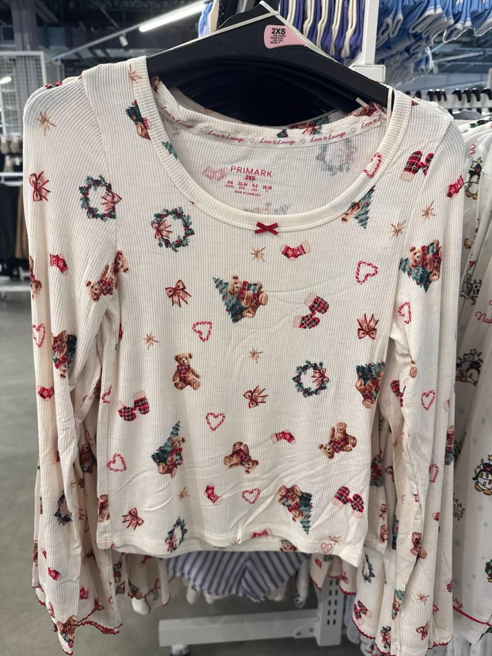 manga longa   pijama