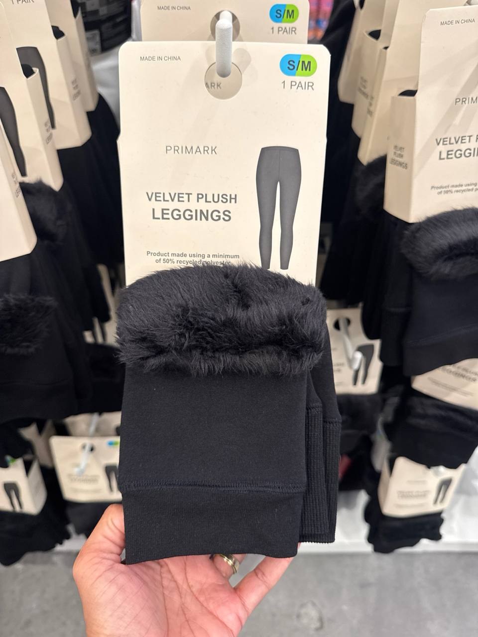 Calça Legging térmica com plush  dentro