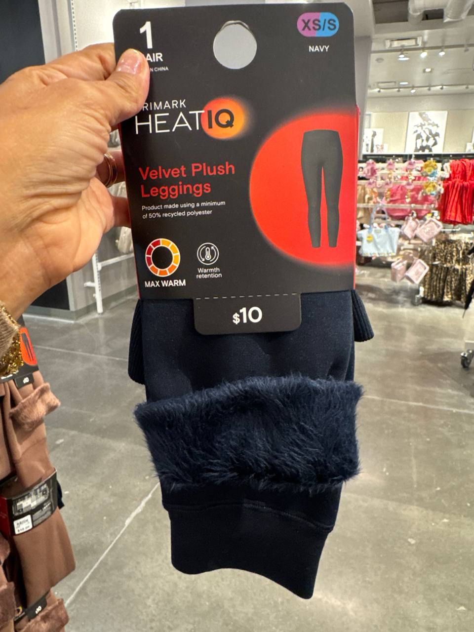 Calça Legging térmica com plush  dentro