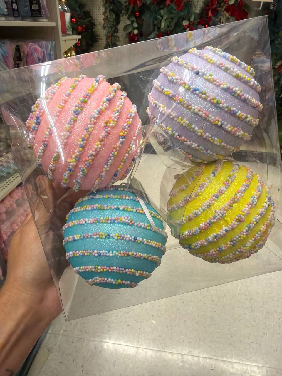 4 peças decoração