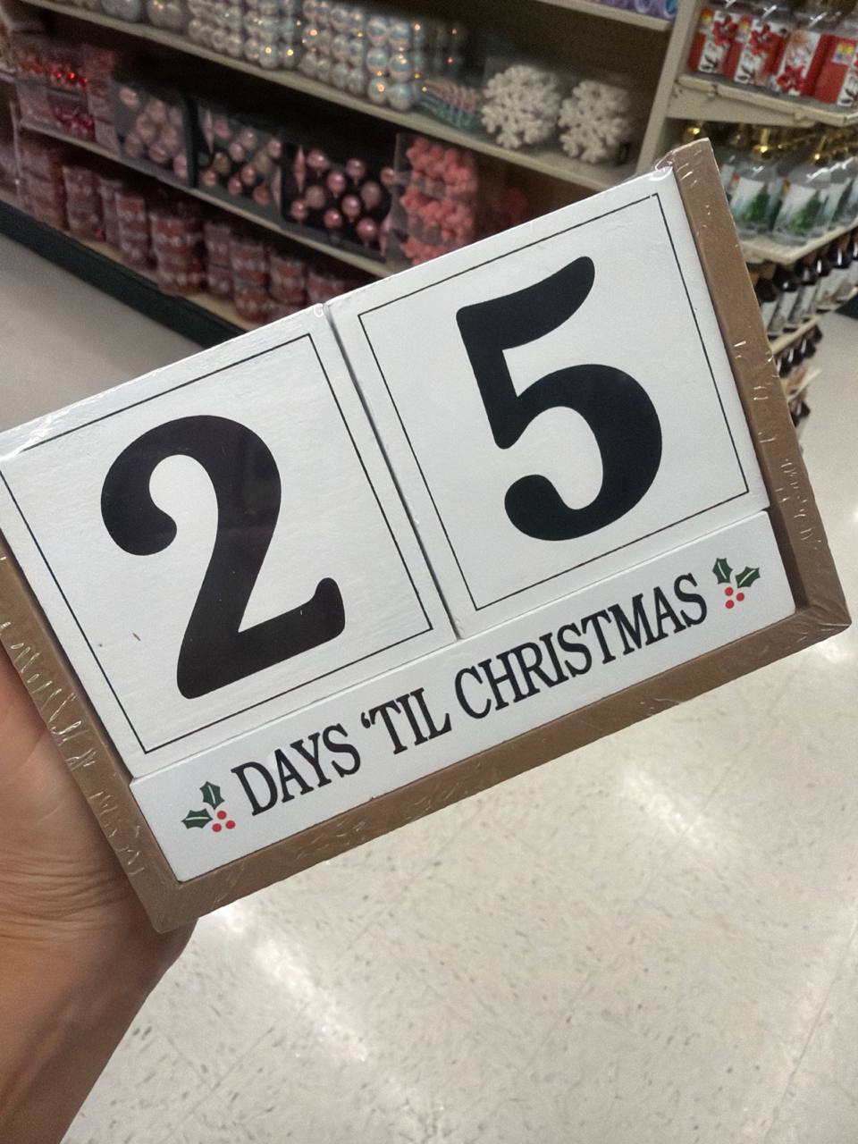 Decoração    Calendário