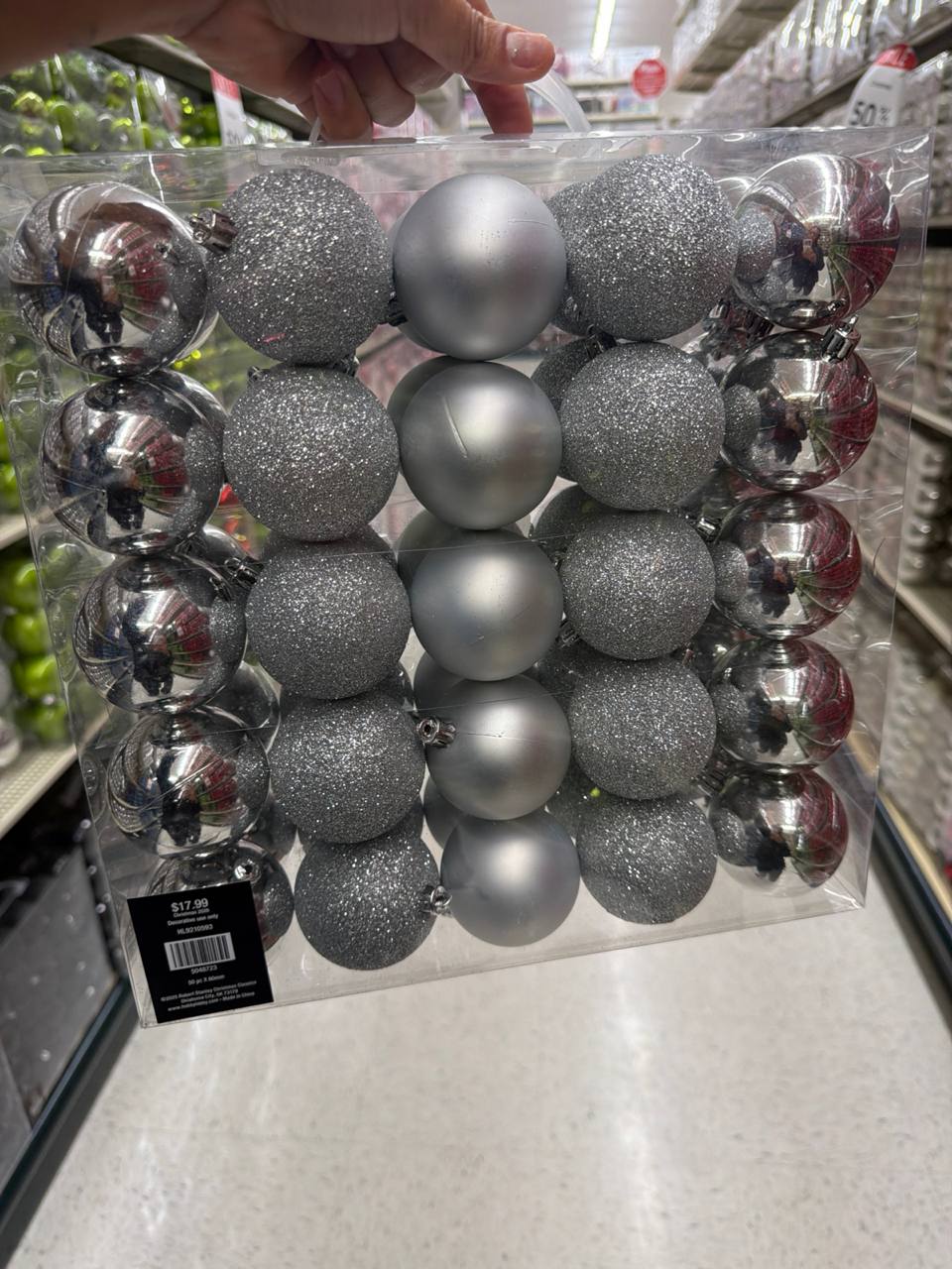 50 peças decoração
