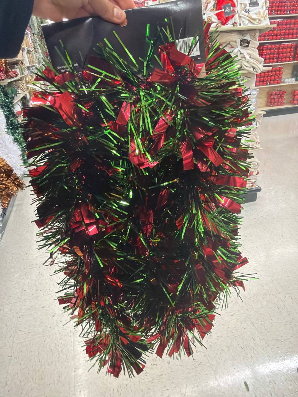 Festão de Natal 2.74 metros decoração