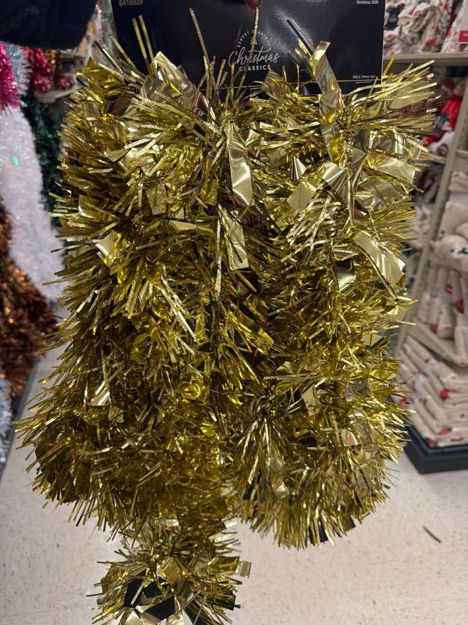 Festão de Natal 2.74 metros decoração