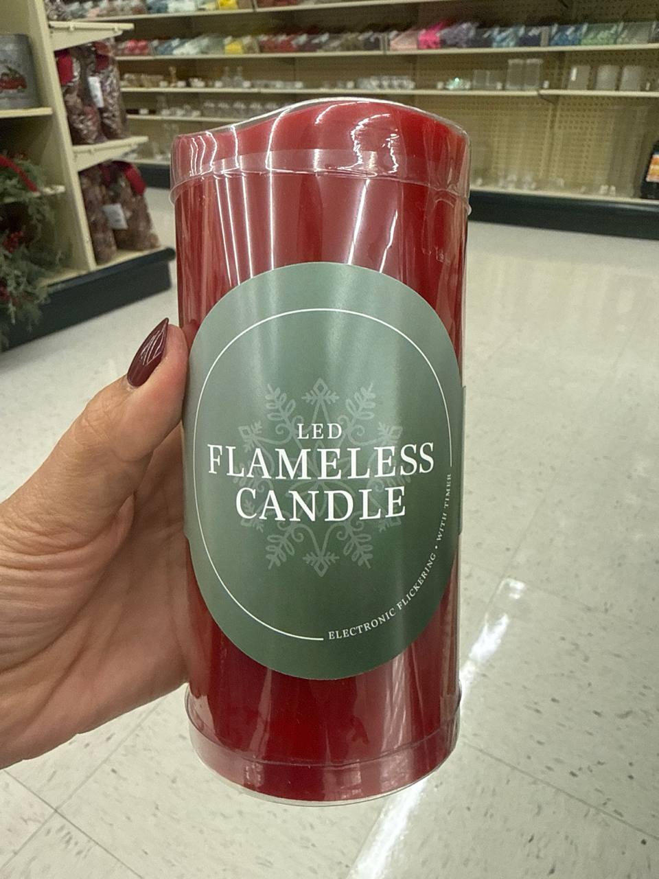 velas a pilha M