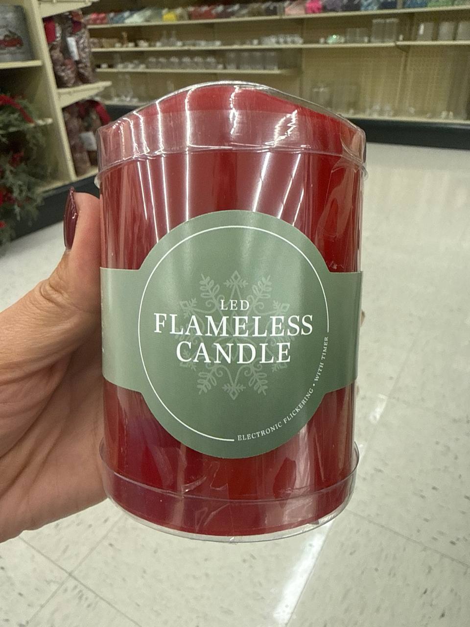velas a pilha P