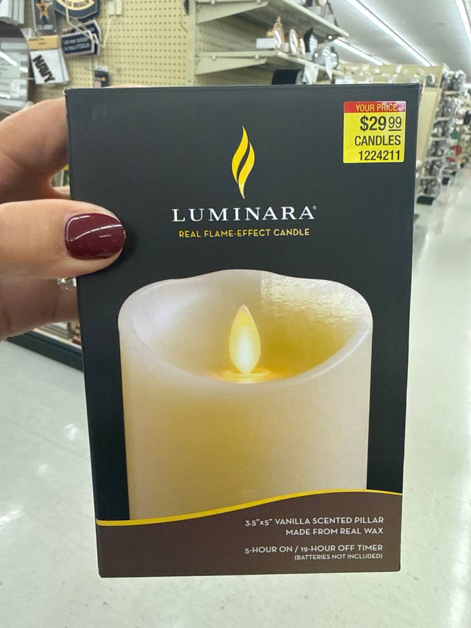 velas a pilha