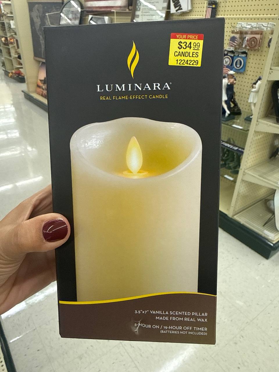 velas a pilha