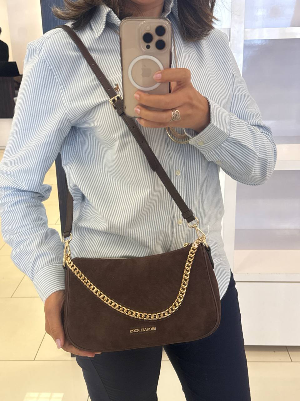 CARMELA Bolsa Media com alça transversal