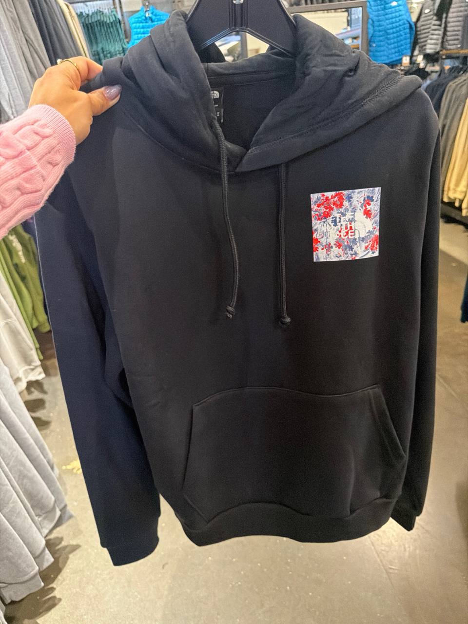 moletom com fleece e capuz