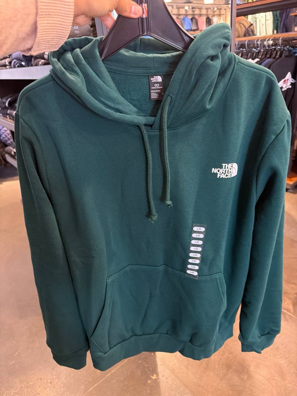 moletom com fleece e capuz