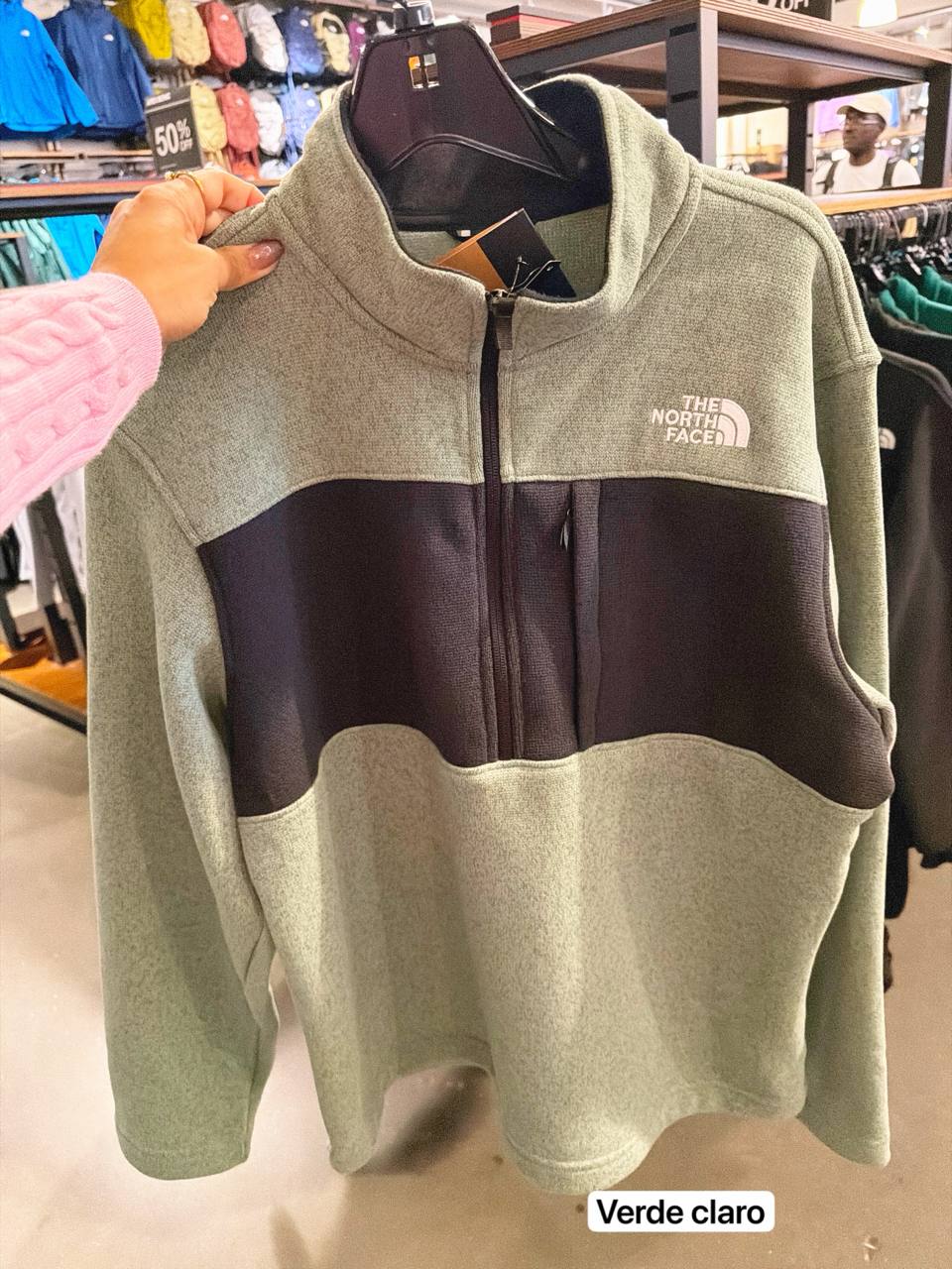casaco com fleece
