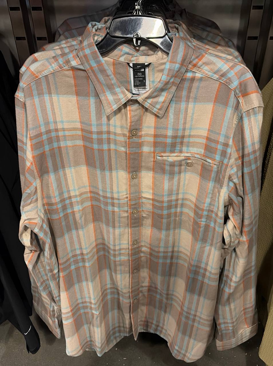 camisa manga longa 100% algodão