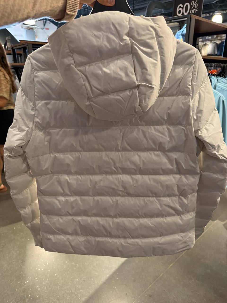 jaqueta minoqua dwn puffer com capuz