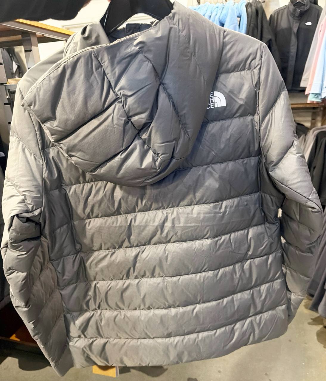 jaqueta minoqua dwn puffer com capuz