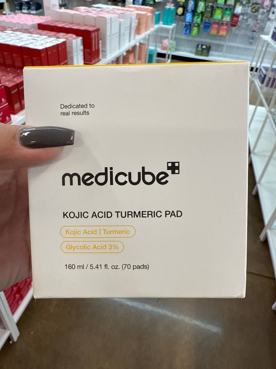 medicube kojic acid turmeric pad | 160ml, 70 pads