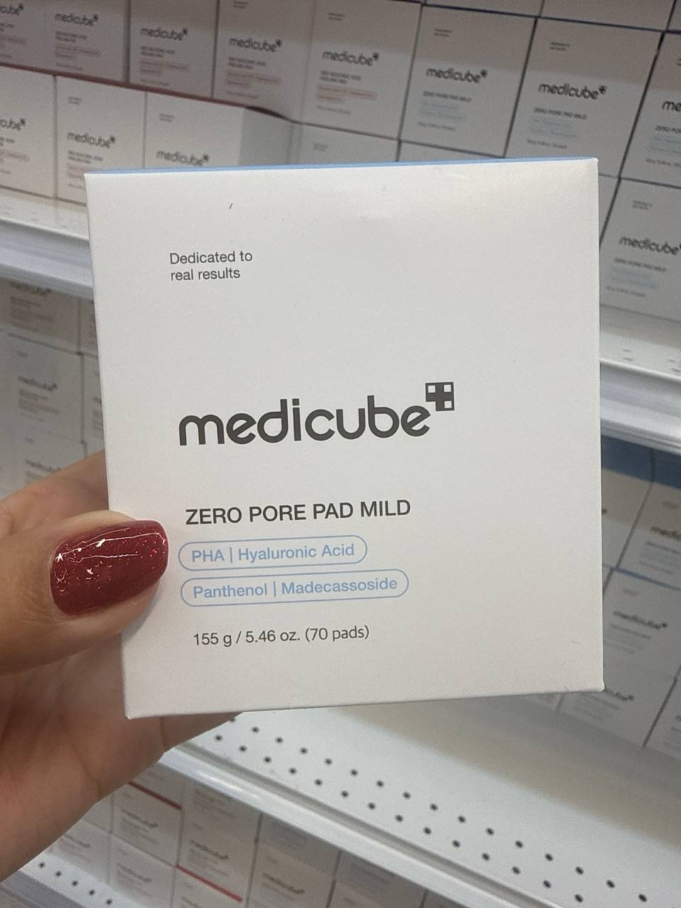 medicube zero pore pad  Mild | 155g, 70 pads